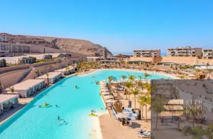 Chalet - 1 Bedroom - 1 Bathroom for sale in IL Monte Galala - Al Ain Al Sokhna - Suez