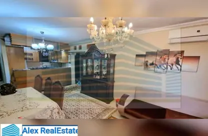 شقة - 3 غرف نوم - 2 حمامات للايجار في طريق الجيش - كامب شيزار - حي وسط - الاسكندرية