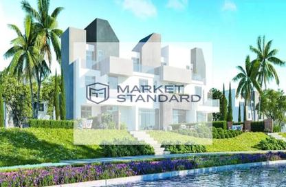Duplex - 3 Bedrooms - 3 Bathrooms for sale in Rivers - New Zayed City - Sheikh Zayed City - Giza