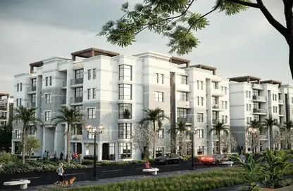 Apartment - 3 Bedrooms - 3 Bathrooms for sale in Al Bostan St. - 9th District - Sheikh Zayed City - Giza