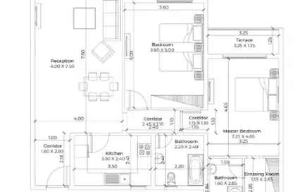 Apartment - 3 Bedrooms - 2 Bathrooms for sale in New Mansoura - Al Daqahlya