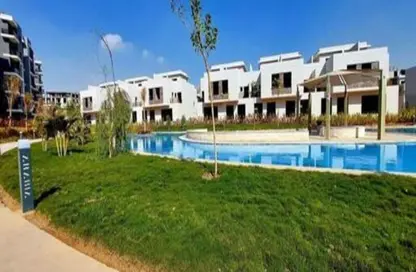 Twin House - 5 Bedrooms - 5 Bathrooms for sale in Sun Capital - Fayoum Desert road - 6 October City - Giza