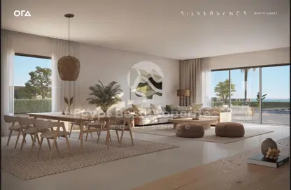 Chalet - 2 Bedrooms - 2 Bathrooms for sale in Silver Sands - Qesm Marsa Matrouh - North Coast