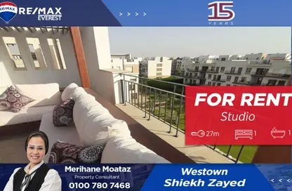 Apartment - Studio - 1 Bathroom for rent in Six West - Beverly Hills - Sheikh Zayed Compounds - Sheikh Zayed City - Giza