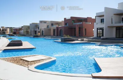 Chalet - 2 Bedrooms - 2 Bathrooms for sale in Mangroovy Residence - Al Gouna - Hurghada - Red Sea