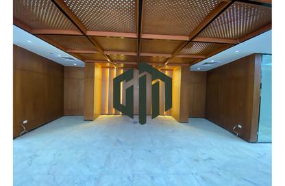 Office Space - Studio - 2 Bathrooms for rent in Bank Center Street - South Teseen St. - The 5th Settlement - New Cairo City - Cairo