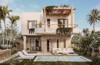 Villa - 3 Bedrooms - 4 Bathrooms for sale in Beit Al Bahr - Sidi Heneish - North Coast