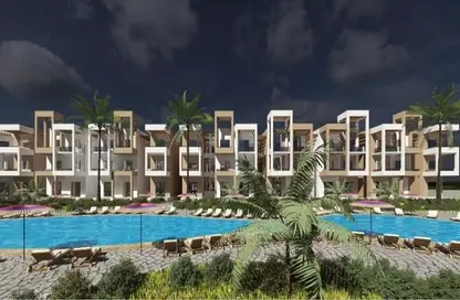 Chalet - 2 Bedrooms - 2 Bathrooms for sale in Cape Bay Sokhna - Al Ain Al Sokhna - Suez