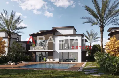 Villa - 4 Bedrooms - 4 Bathrooms for sale in Creek Town - The 1st Settlement - New Cairo City - Cairo