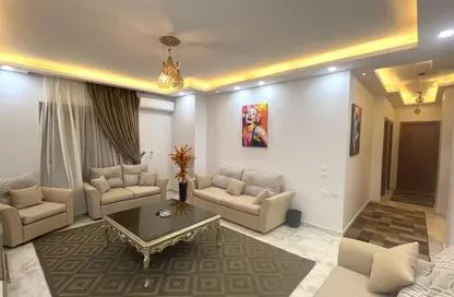 Apartment - 2 Bedrooms - 2 Bathrooms for rent in American University Housing District - 5th Settlement Compounds - The 5th Settlement - New Cairo City - Cairo