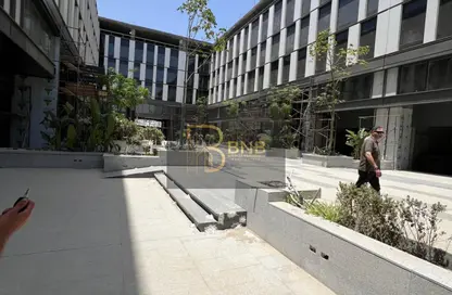 Office Space - Studio - 2 Bathrooms for rent in South Teseen St. - The 5th Settlement - New Cairo City - Cairo