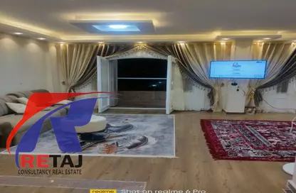 Apartment - 3 Bedrooms - 2 Bathrooms for rent in Abu Al Atahiya St. - Al Hadiqah Al Dawliyah - 7th District - Nasr City - Cairo