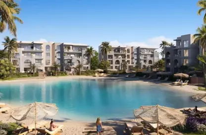 شاليه - 3 غرف نوم - 2 حمامات للبيع في هاسيندا ويست - راس الحكمة - الساحل الشمالي