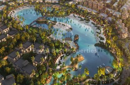 Chalet - 2 Bedrooms - 3 Bathrooms for sale in Ramla Lakeside - Qesm Ad Dabaah - North Coast
