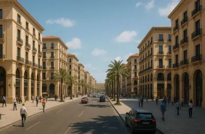 شقة - 3 غرف نوم - 2 حمامات للبيع في الحي اللاتيني - مدينة العلمين الجديدة - العلمين - الساحل الشمالي