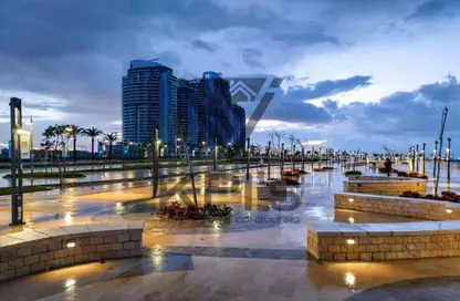 Apartment - 2 Bedrooms - 2 Bathrooms for sale in North Edge Towers - New Alamein City - Al Alamein - North Coast