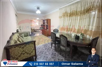 Apartment - 3 Bedrooms - 2 Bathrooms for rent in Abd Al Moneim Sanad St. - Ibrahimia - Hay Wasat - Alexandria