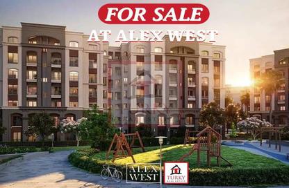 Apartment - 2 Bedrooms - 1 Bathroom for sale in Alex West - Alexandria Compounds - Alexandria