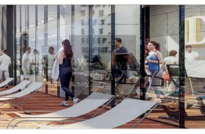 Hotel Apartment - 2 Bedrooms - 1 Bathroom for sale in Double Two Tower - Central Business District - New Capital City - Cairo