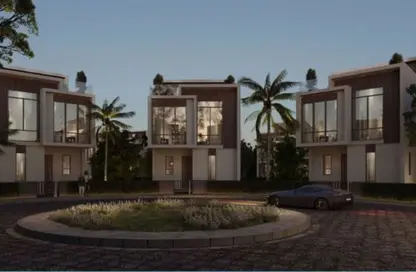 Villa - 4 Bedrooms - 3 Bathrooms for sale in Hood 8 Side St. - Green Belt - 6 October City - Giza