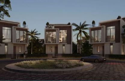 Twin House - 3 Bedrooms - 3 Bathrooms for sale in Hood 8 Side St. - Green Belt - 6 October City - Giza