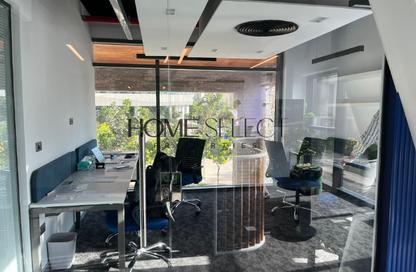 Office Space - Studio - 2 Bathrooms for rent in The portal - Beverly Hills - Sheikh Zayed Compounds - Sheikh Zayed City - Giza