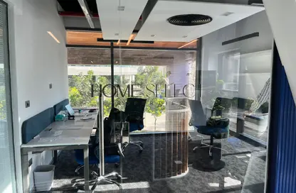 Office Space - Studio - 2 Bathrooms for rent in The portal - Beverly Hills - Sheikh Zayed Compounds - Sheikh Zayed City - Giza