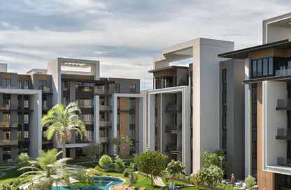 Apartment - 2 Bedrooms - 2 Bathrooms for sale in ZAT - Hadayek October - 6 October City - Giza