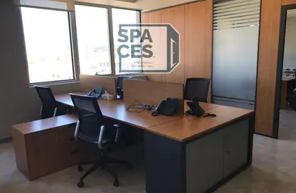 Office Space - Studio - 1 Bathroom for rent in Bank Center Street - South Teseen St. - The 5th Settlement - New Cairo City - Cairo