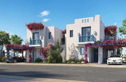 Twin House - 4 Bedrooms - 5 Bathrooms for sale in Mountain View - Ras Al Hekma - North Coast