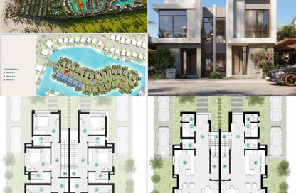 Twin House - 3 Bedrooms - 3 Bathrooms for sale in Azha North - Ras Al Hekma - North Coast