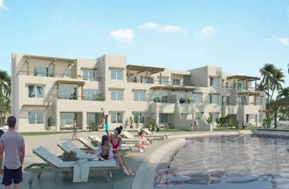 Chalet - 3 Bedrooms - 2 Bathrooms for sale in Hacienda Waters - Qesm Ad Dabaah - North Coast
