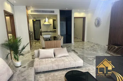 Apartment - 2 Bedrooms - 2 Bathrooms for rent in Lake View Residence - 5th Settlement Compounds - The 5th Settlement - New Cairo City - Cairo