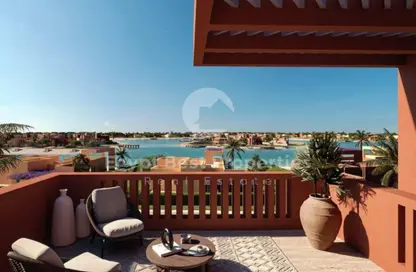 Townhouse - 4 Bedrooms - 4 Bathrooms for sale in Fanadir Bay - El Gouna - Hurghada - Red Sea