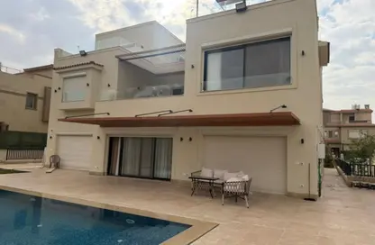 Villa - 5 Bedrooms - 5 Bathrooms for rent in Palm Hills New Cairo - 5th Settlement Compounds - The 5th Settlement - New Cairo City - Cairo