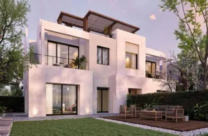 Twin House - 4 Bedrooms - 4 Bathrooms for sale in O West - 6 October Compounds - 6 October City - Giza