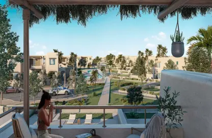 Chalet - 2 Bedrooms - 2 Bathrooms for sale in Hacienda Waters - Qesm Ad Dabaah - North Coast