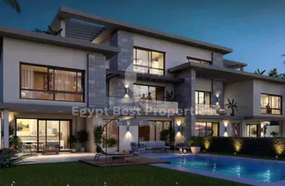 (بنتهاوس  (روف - 4 غرف نوم - 5 حمامات للبيع في سوان ليك الساحل الشمالي - قسم الضبعة - الساحل الشمالي