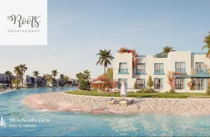 Chalet - 2 Bedrooms - 2 Bathrooms for sale in Mountain View - Ras Al Hekma - North Coast Chalet - 2 Bedrooms - 2 Bathrooms for sale in Mountain View - Ras Al Hekma - North Coast