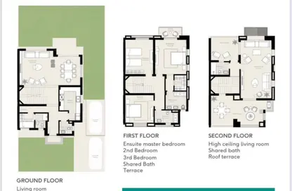 تاون هاوس - 4 غرف نوم - 4 حمامات للبيع في ديستريكت 5 - كمبوندات التجمع الخامس - التجمع الخامس - مدينة القاهرة الجديدة - القاهرة