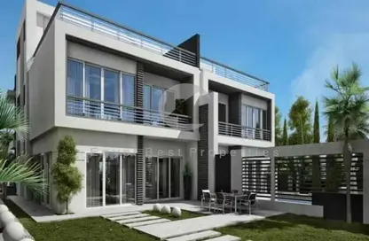 Twin House - 4 Bedrooms - 4 Bathrooms for sale in Solana - New Zayed City - Sheikh Zayed City - Giza