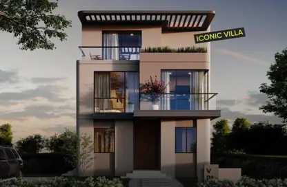 Villa - 4 Bedrooms - 5 Bathrooms for sale in Waslet Dahshur Road - Sheikh Zayed City - Giza