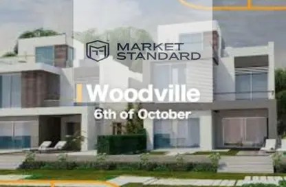 Townhouse - 3 Bedrooms - 3 Bathrooms for rent in Palm Hills WoodVille - Al Wahat Road - 6 October City - Giza