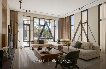 Apartment - 3 Bedrooms - 3 Bathrooms for sale in O West - 6 October Compounds - 6 October City - Giza