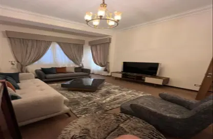 Apartment - 2 Bedrooms - 2 Bathrooms for rent in Ahmed Sabry St. - Zamalek - Cairo