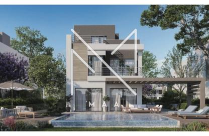 Villa - 3 Bedrooms - 4 Bathrooms for sale in Palm Hills New Cairo - 5th Settlement Compounds - The 5th Settlement - New Cairo City - Cairo