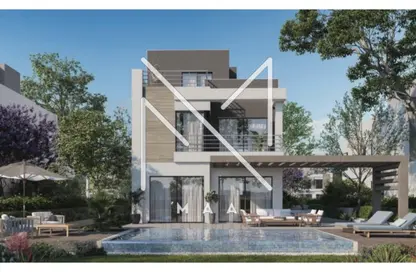 Villa - 3 Bedrooms - 4 Bathrooms for sale in Palm Hills New Cairo - 5th Settlement Compounds - The 5th Settlement - New Cairo City - Cairo