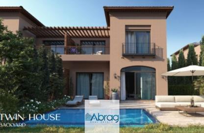 Twin House - 3 Bedrooms - 2 Bathrooms for sale in Village West - Sheikh Zayed Compounds - Sheikh Zayed City - Giza