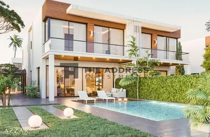 Townhouse - 3 Bedrooms - 3 Bathrooms for sale in Azzar Islands - Qesm Ad Dabaah - North Coast