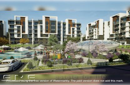 Apartment - 1 Bedroom - 2 Bathrooms for sale in Jadie Residence - The 3rd Settlement - New Cairo City - Cairo